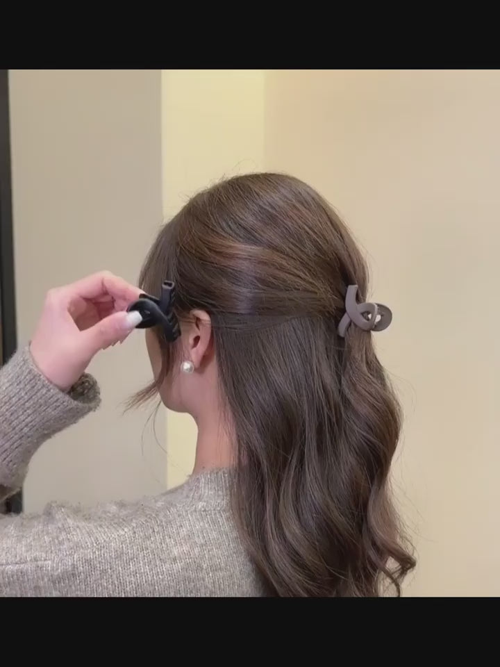 Short Hair Transition Tools/2pcs Half-Up Hair Clips for Women with Thin Hair/Suitable for Styling Short Hair at The Back of The